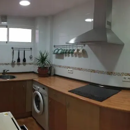 Apartamento Frente Al Mar Primera Linea De Playa Apartment With 2 Bedrooms Beachfront Lägenhet